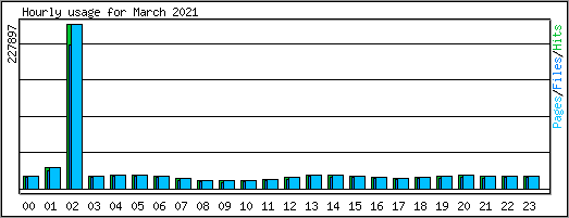 Hourly usage