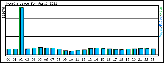 Hourly usage