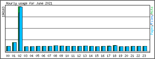 Hourly usage