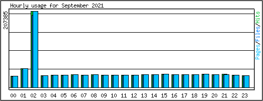 Hourly usage