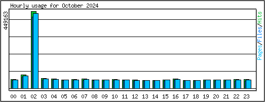 Hourly usage